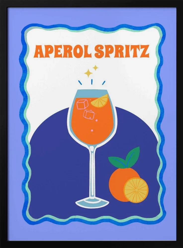 Aperol Spritz - Petra Lizde Framed Art | Home or Office Art