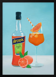 Aperol Spritz - Petra Lizde Framed Art | Home or Office Art
