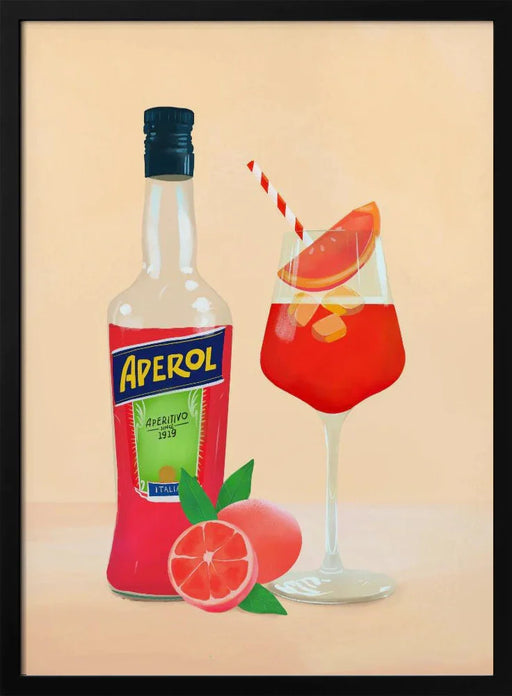 Aperol Spritz - Petra Lizde Framed Art | Home or Office Art