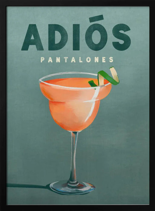 Pantalones - The Whiskey Ginger Framed Art | Home or Office Art