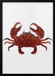 Peter the Crab - Valentina Harper Framed Art | Home or Office Art
