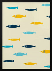 Sardinas - Elizabeth C Framed Art | Home or Office Art
