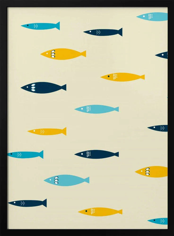 Sardinas - Elizabeth C Framed Art | Home or Office Art