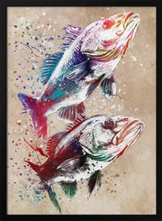 Sport Fishing 1 - Justyna Jaszke Framed Art | Home or Office Art