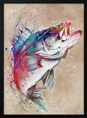 Sport Fishing - Justyna Jaszke Framed Art | Home or Office Art