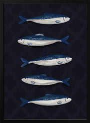 Sardines - EMELIEmaria Framed Art | Home or Office Art