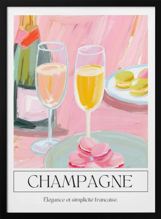 Champagne - Ohkimiko Framed Art | Home or Office Art