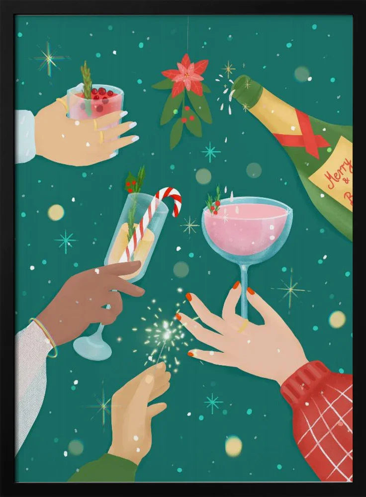 Cheers - Petra Lizde Framed Art | Home or Office Art