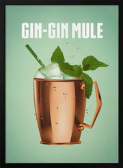 Gin Gin Mule Copper - Andreas Magnusson Framed Art | Home or Office Art