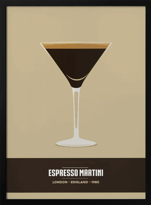 Espresso Martini - Andreas Magnusson Framed Art | Home or Office Art