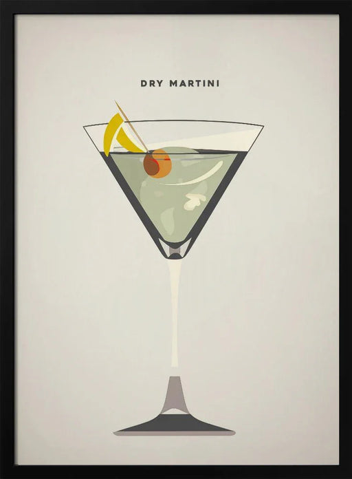 Dry Martini - Andreas Magnusson Framed Art | Home or Office Art