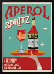 Aperol Spritz - WallChart Art Studio Framed Art | Home or Office Art