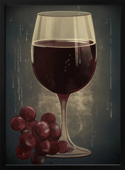 Red Red Wine No 1 - Andreas Magnusson Framed Art | Home or Office Art