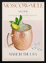 Moscow Mule Print - Nazma Khokhar Framed Art | Home or Office Art