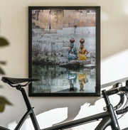 Stepwell Reflections - Susan Moss Framed Art | Home or Office Art
