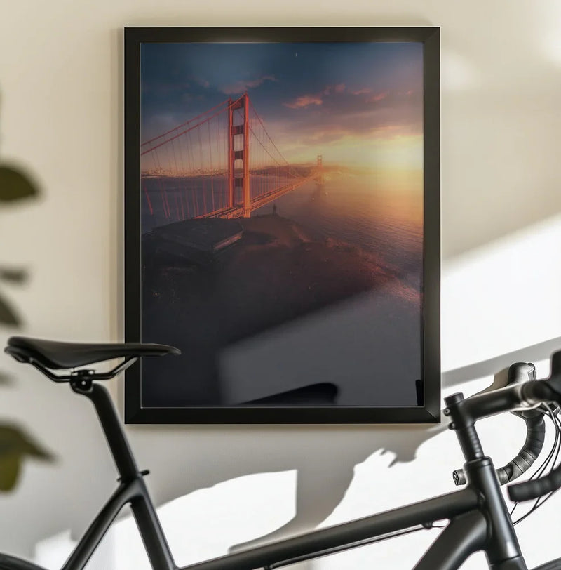 On the edge Framed Art David George | Home or Office Art