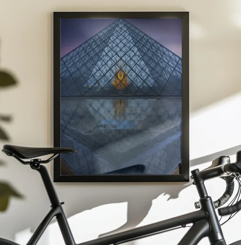 The piramid Framed Art Jorge Lopez Noval | Home or Office Art