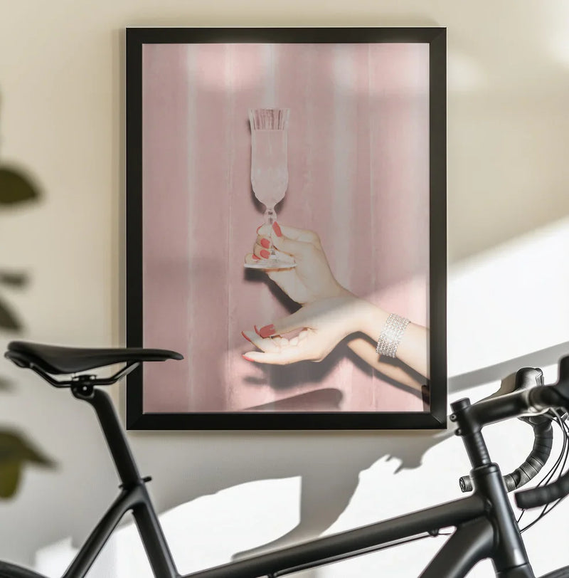 Here's To Pink 01 - Pictufy Studio III Framed Art | Home or Office Art