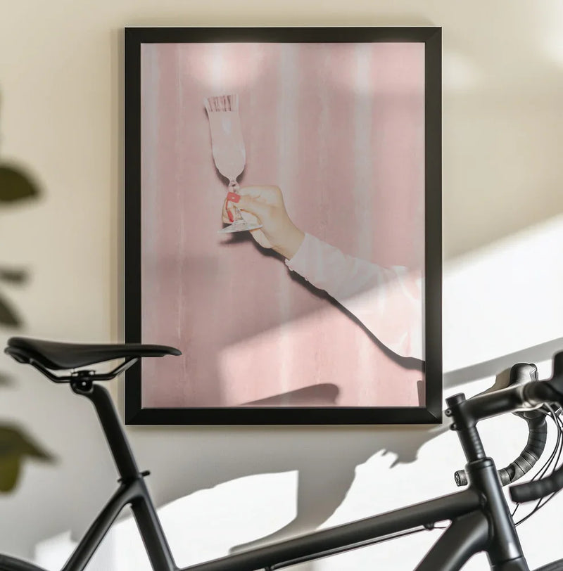 Here's To Pink 02 - Pictufy Studio III Framed Art | Home or Office Art