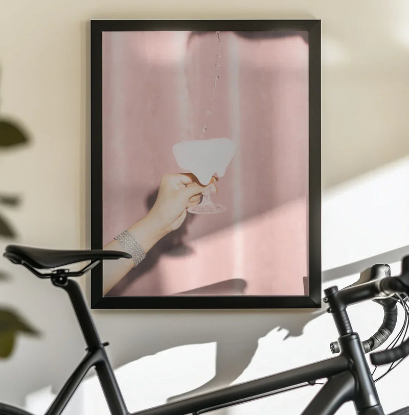 Here's To Pink 04 - Pictufy Studio III Framed Art | Home or Office Art