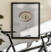 My drink needs a drink - Maarten Léon Framed Art | Home or Office Art