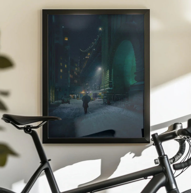Under the Bridge Framed Art Javier de la Torre | Home or Office Art