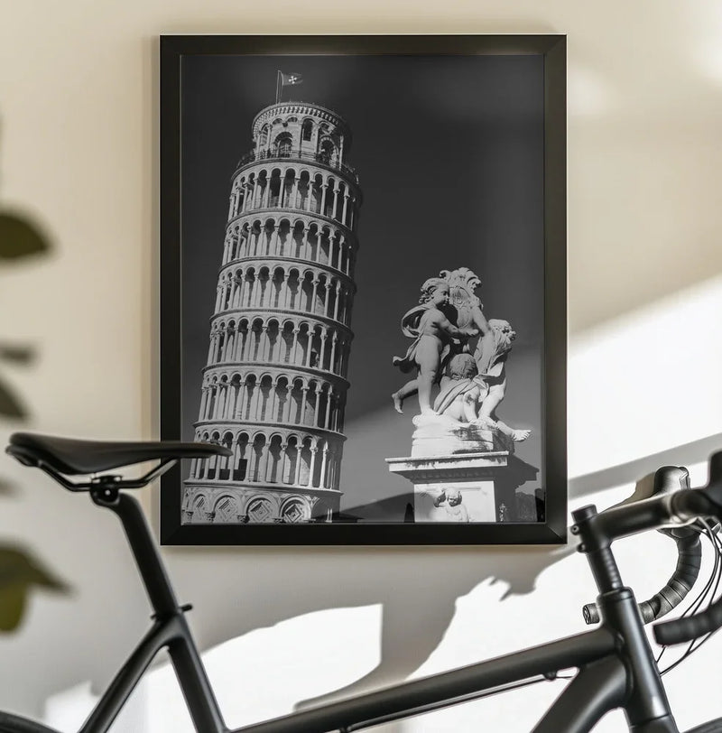 The Leaning Tower of Pisa Framed Art Sonya Liu | Home or Office Art