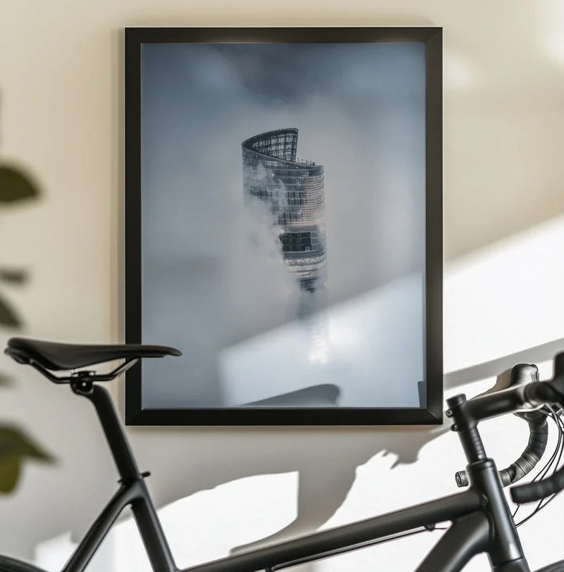 City on the Cloud Framed Art Aron Tien | Home or Office Art