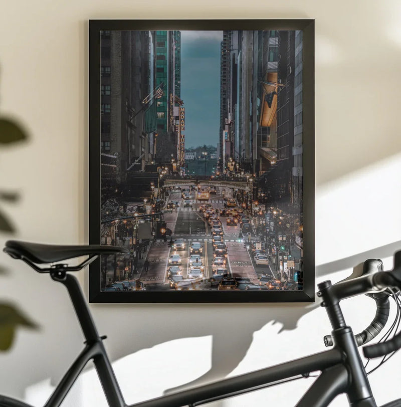 42th Street Framed Art Gengchen Wang | Home or Office Art