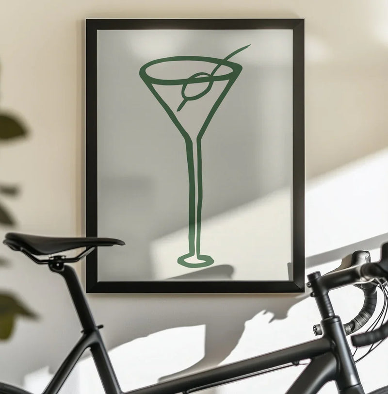 Cocktail Green - Pictufy Studio Framed Art | Home or Office Art