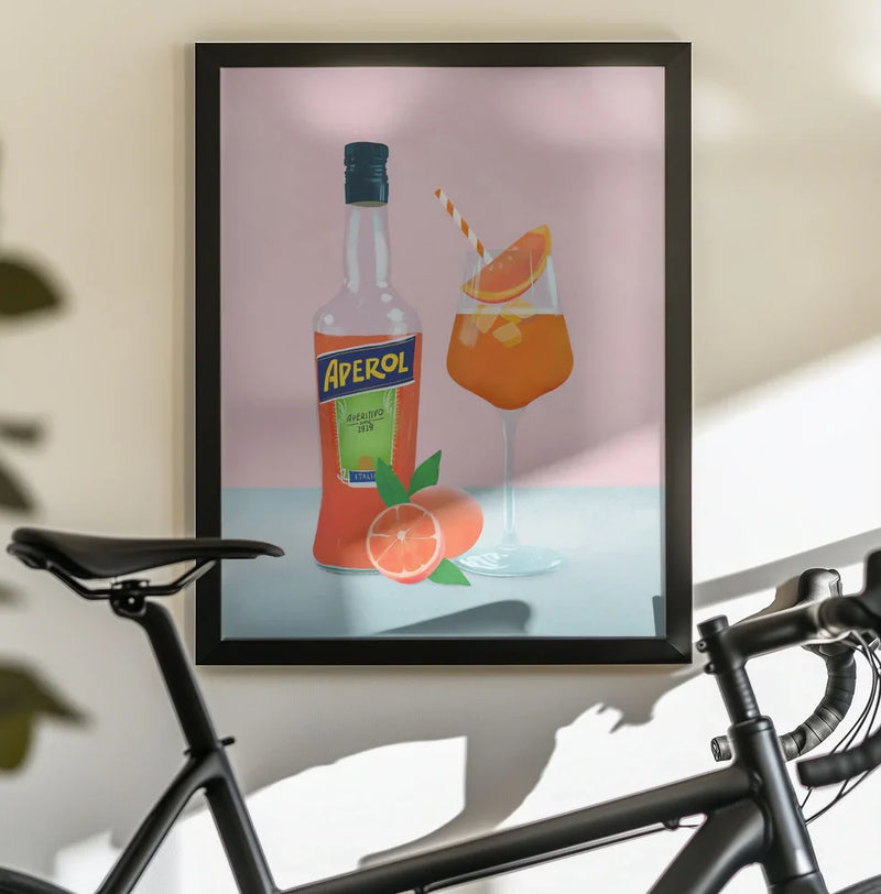 Aperol Spritz - Petra Lizde Framed Art | Home or Office Art