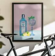 Gin Cocktail - Petra Lizde Framed Art | Home or Office Art