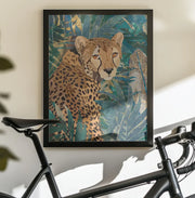 Cheetah In the Jungle 2 Framed Art Sarah Manovski | Home or Office Art