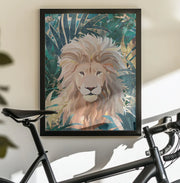 Lion Jungle 2 Framed Art Sarah Manovski | Home or Office Art