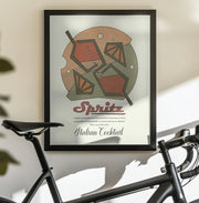 Geometrical spritz print - Dion Gem Framed Art | Home or Office Art