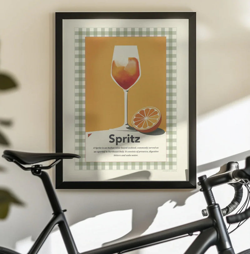 Spritz retro print - Dion Gem Framed Art | Home or Office Art