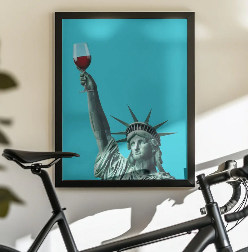 Liberty of Drinking - Artem Pozdniakov Framed Art | Home or Office Art