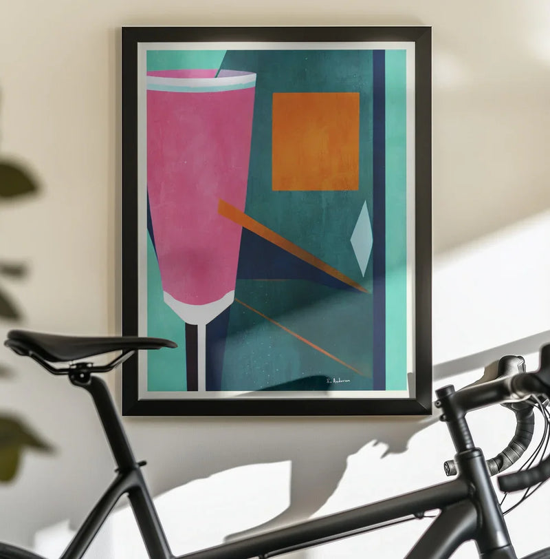 Mon Petite Crement Rosé - Bo Anderson Framed Art | Home or Office Art