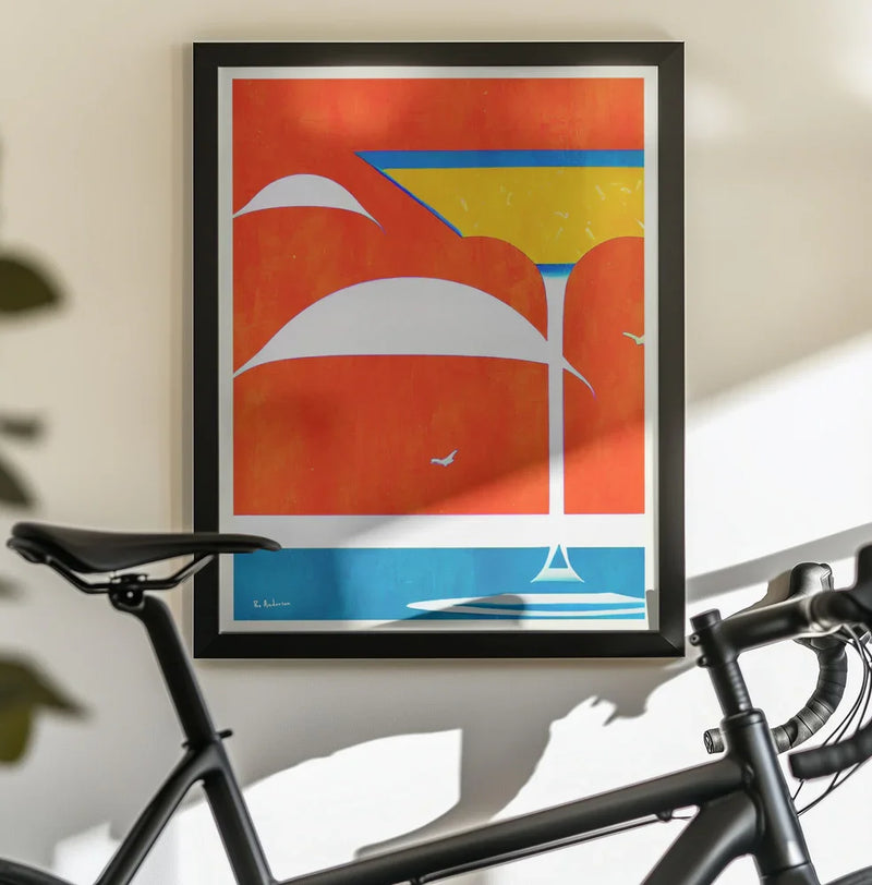 Capri - Bo Anderson Framed Art | Home or Office Art