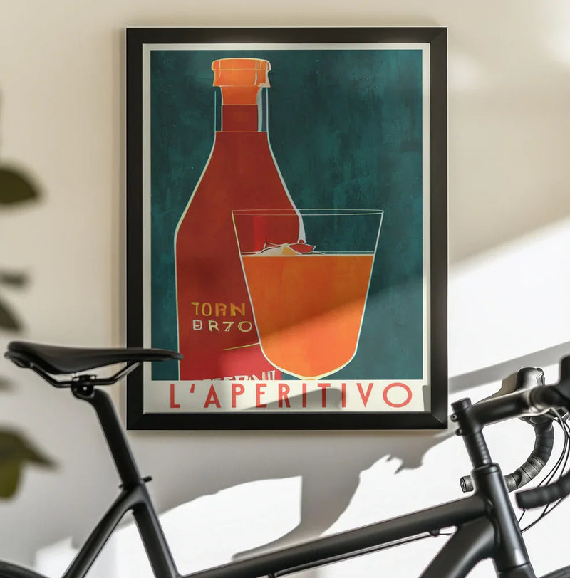 L'aperitivo - Bo Anderson Framed Art | Home or Office Art