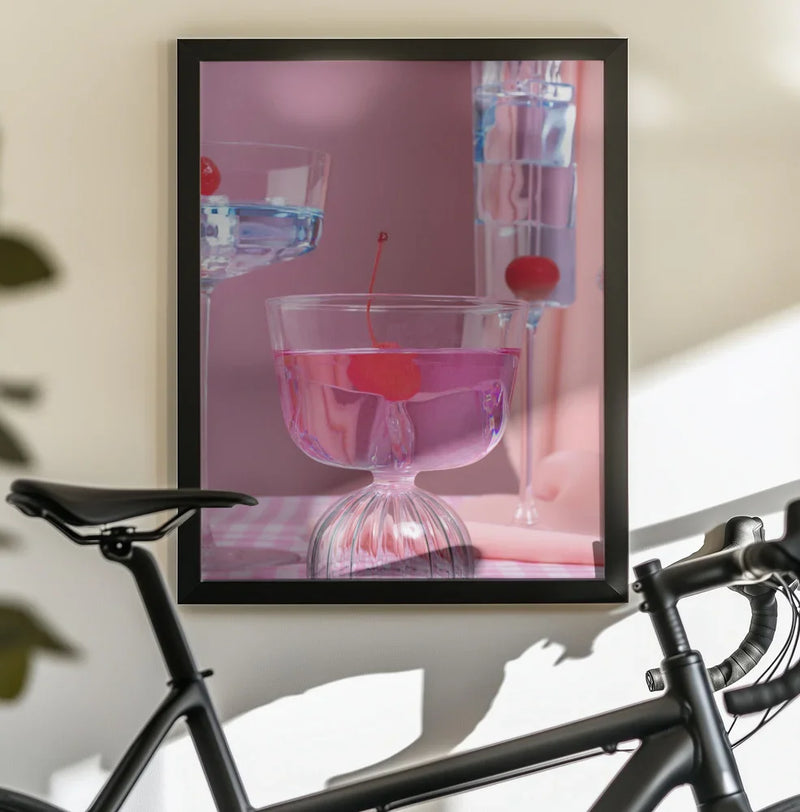 Pink party - Julia Ramiro Framed Art | Home or Office Art
