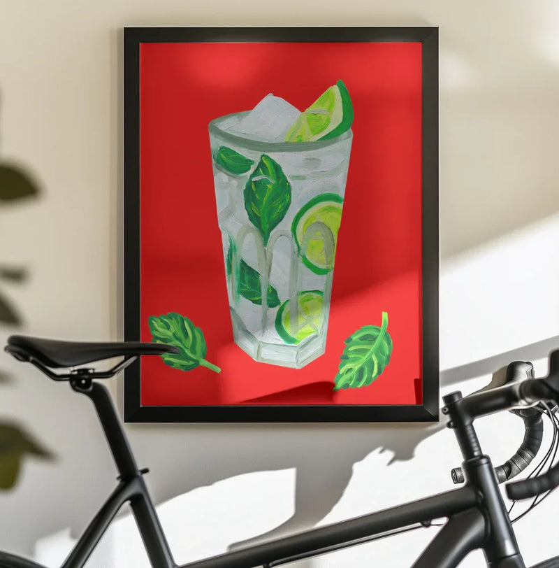 Mojito Extra Mint - Alice Straker Framed Art | Home or Office Art
