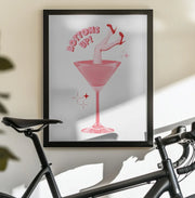 Martini Mischief - Athene Fritsch Framed Art | Home or Office Art