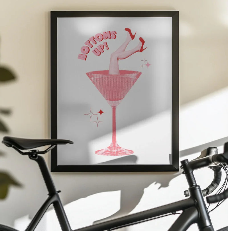 Martini Mischief - Athene Fritsch Framed Art | Home or Office Art