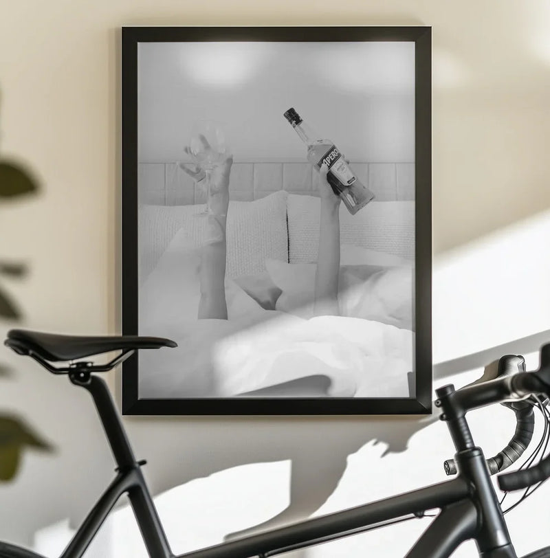 Aperol In Bed Low Key - Pictufy Studio III Framed Art | Home or Office Art