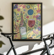 Mermaid Wine - Caroline Bonne Müller Framed Art | Home or Office Art