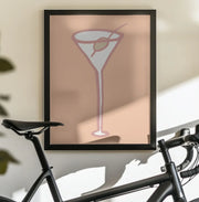 Olive In Glass Peach Fuzz Poster - Pictufy Studio Framed Art | Home or Office Art