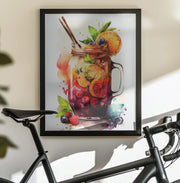Drinks cocktail - Justyna Jaszke Framed Art | Home or Office Art