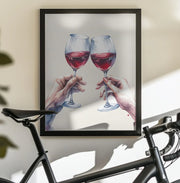 Cheers to us - Andreas Magnusson Framed Art | Home or Office Art