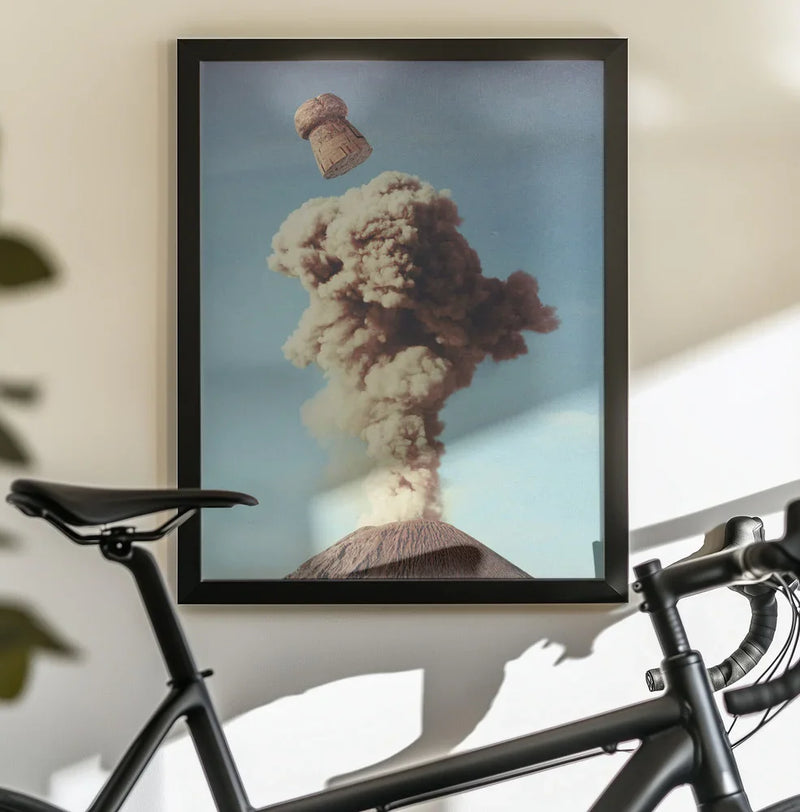 Volcanic Pop - Champagne Party - Vertigo Artography Framed Art | Home or Office Art